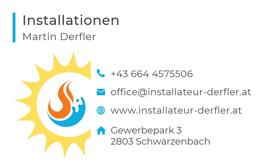Derfler Installateur Logo
